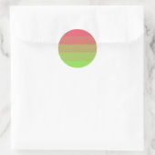 Flag Aroflux Runder Aufkleber (Tasche)