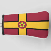 Flag auf der Northamptonshire Golf Head Cover Headcover (Vorderseite)
