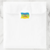 Flag-Aufkleber für Berber Runder Aufkleber (Tasche)