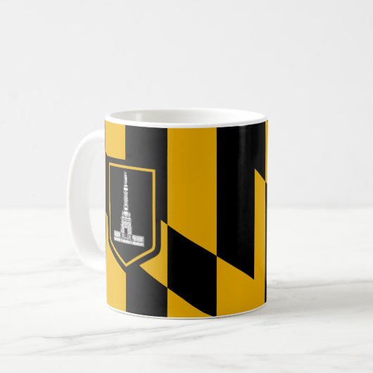 Flag Baltimore Coffee Tasse (Vorderseite Links)