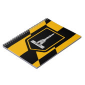 Flag Baltimore, Maryland Notebook Notizblock (Linke Seite)