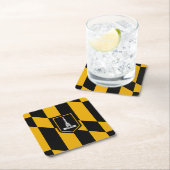 Flag Baltimore, Maryland Square Paper Untersetzer (Vor Ort)