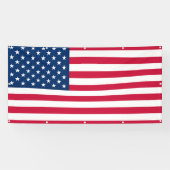 Flag-Banner der USA - USA Banner (Horizontal)