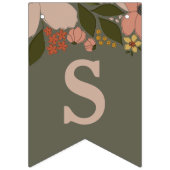 Flag-Banner für elegantes Brautparty Wimpelkette (Zweite Fahne)