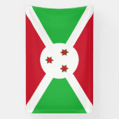 Flag-Banner Patriotic Burundi Banner (Vertikal)