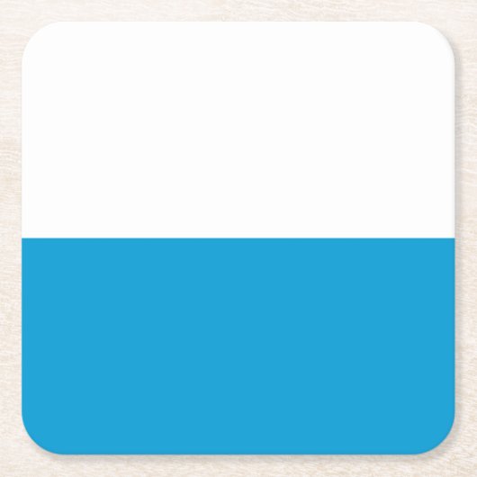 Flag Bavaria Square Paper Untersetzer (Vorderseite)