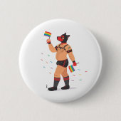 FLAG-BEAR-ERS-Welpe Button (Vorderseite)
