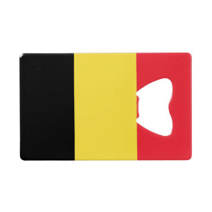 Flag Belgien Kreditkarte Flaschenöffner