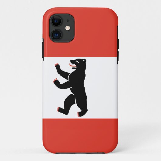 Flag Berlin Case-Mate iPhone Case (Rückseite)