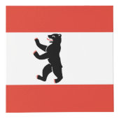 Flag Berlin Cube Würfel (Rechts)