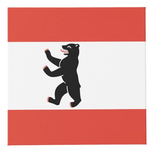 Flag Berlin Cube Würfel (Rechts)