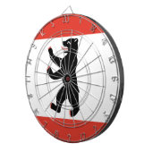 Flag Berlin Dart Board Dartscheibe (Vorderseite rechts)