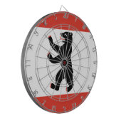 Flag Berlin Dart Board Dartscheibe (Vorderseite Links)