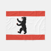 Flag Berlin Fleece Blanket (Vorderseite (Horizontal))