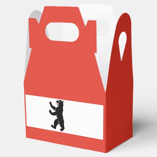 Flag Berlin Gefälligkeitsbox Geschenkschachtel (Geöffnet)