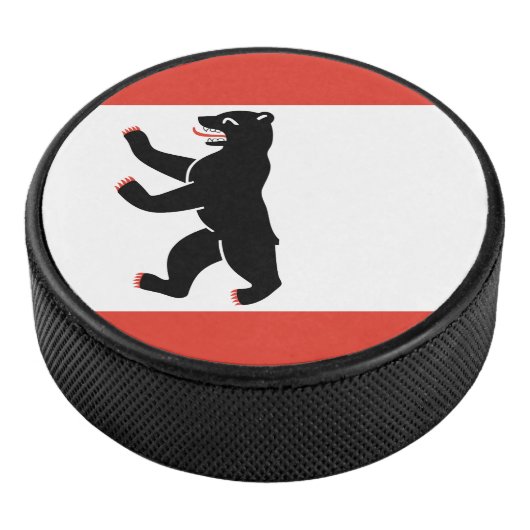 Flag Berlin Hockey Puck (3/4)