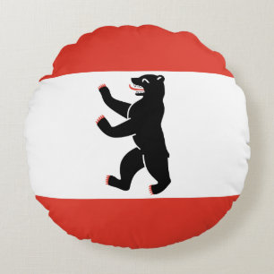 Flag Berliner Rundkissen Rundes Kissen