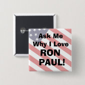 flag_bkg, fragen MeWhy I LoveRONPAUL! … - Button (Vorne & Hinten)