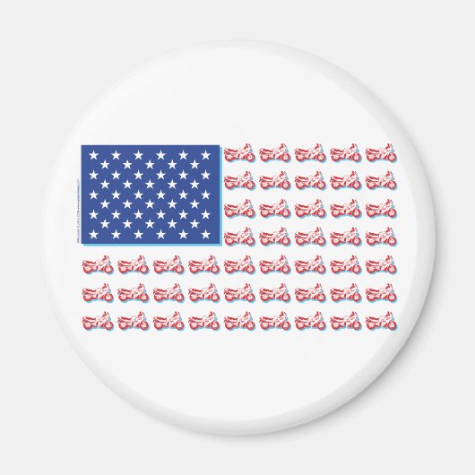 Flag-Blue-Shadow Magnet (Vorne)