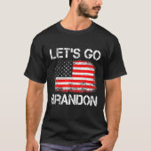 Flag: Brandon Konservative Anti-Liberale USA T-Shirt (Vorderseite)