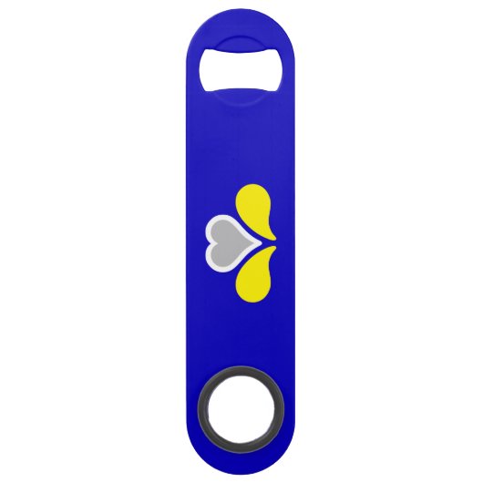 Flag Brüssel, Belgien Bar Key (Vorderseite)