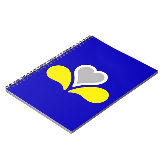 Flag Brüssel, Belgien-Notebook Notizblock (Linke Seite)