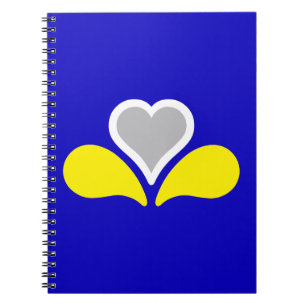 Flag Brüssel, Belgien-Notebook Notizblock