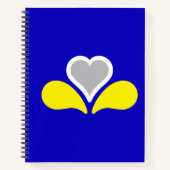 Flag Brüssel, Belgien-Notebook Notizblock (Vorderseite)