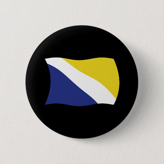 Flag-Button der deutschen Minderheit im Norden Sch Button (Vorderseite)