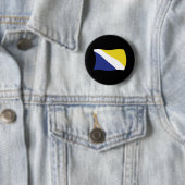 Flag-Button der deutschen Minderheit im Norden Sch Button (Beispiel)