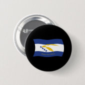 Flag-Button für das Johnston-Atoll Button (Vorne & Hinten)