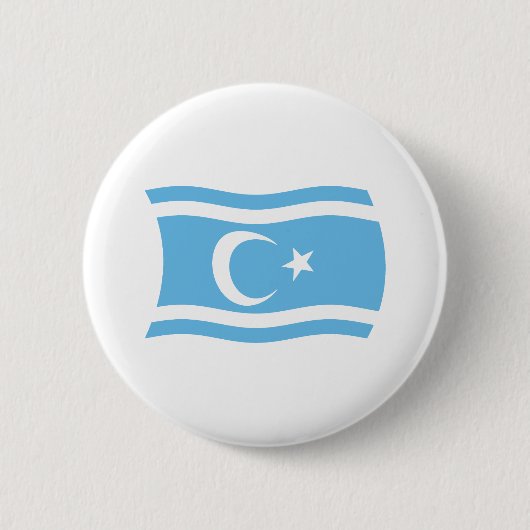 Flag-Button für irakische Turkmenen Button (Vorderseite)