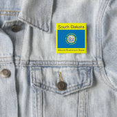 Flag-Button für South Dakotan Button (Beispiel)