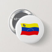 Flag-Button in Venezuela Button (Vorne & Hinten)