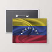 Flag-Button in Venezuela Button (Vorderseite/Rückseite)