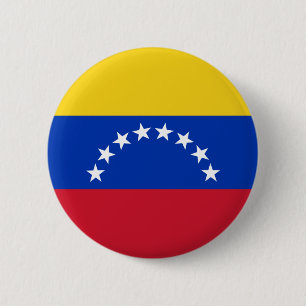 Flag-Button in Venezuela Button