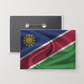 Flag-Button Namibia Button (Vorderseite/Rückseite)