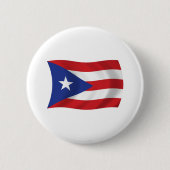 Flag-Button Puerto Rico Button (Vorderseite)