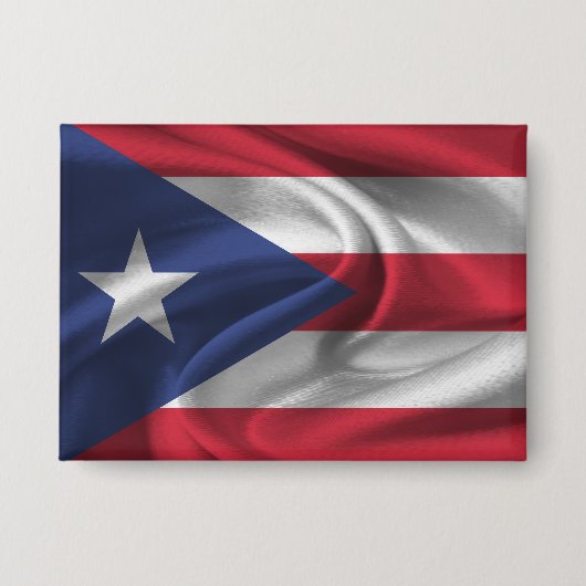 Flag-Button Puerto Rico Button (Vorderseite)