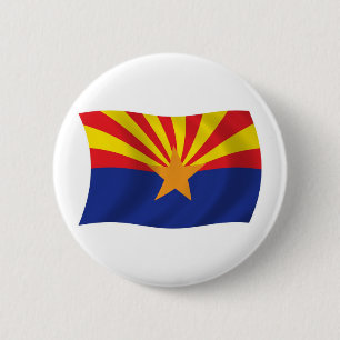 Flag-Button von Arizona Button