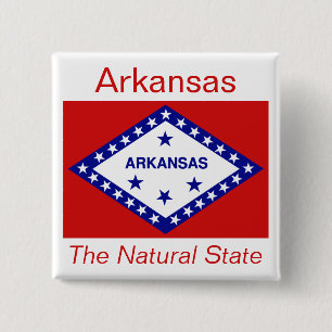 Flag-Button von Arkansan Button