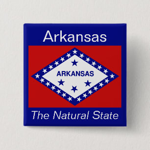 Flag-Button von Arkansan Button