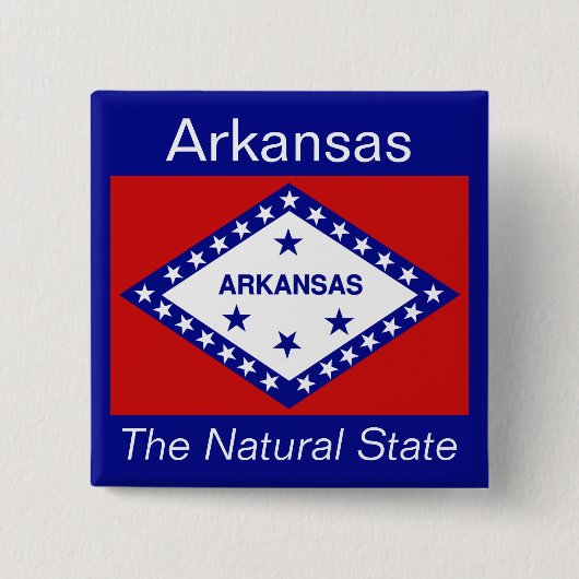 Flag-Button von Arkansan Button (Vorderseite)