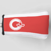 Flag Calgary, Alberta Golf Head Cover Headcover (Vorderseite)