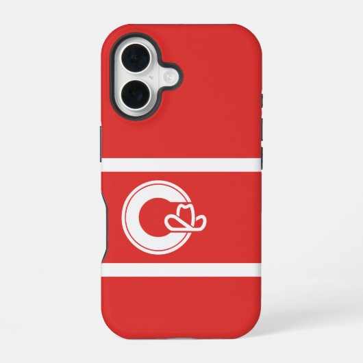 Flag Calgary, Fall Alberta Case-Mate iPhone Case 16 Hülle (Rückseite)