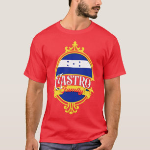 Flag Castro Family Honduras T-Shirt