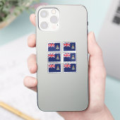 Flag Cayman Islands Collection Pack von 6 Aufkleber (Telefon)