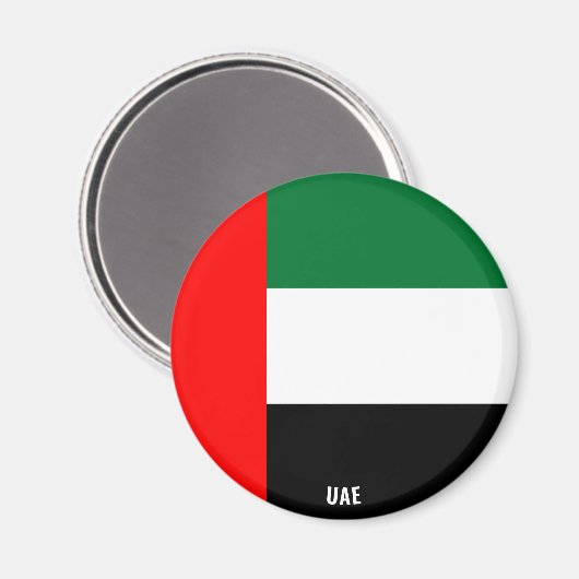 Flag Charming Patriotic Magnet (Vorderseite/Rückseite)