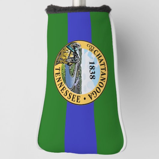Flag Chattanooga, Tennessee Golf Head Cover Golf Headcover (Rotieren 90)