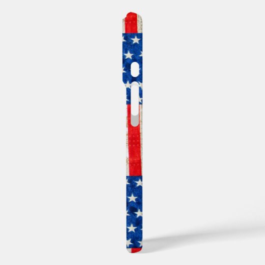 Flag-Checkerboard Case-Mate iPhone Hülle (Rückseite / Links)